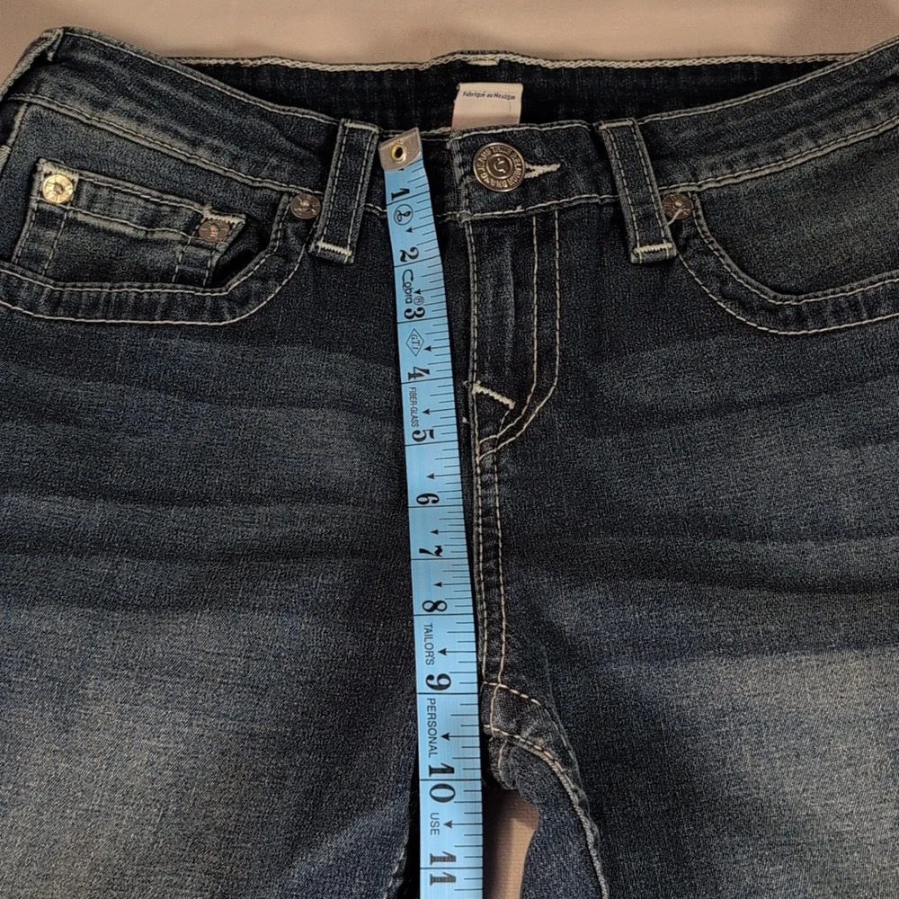 True Religion Straight Leg Jeans Size 16 Slim Kids